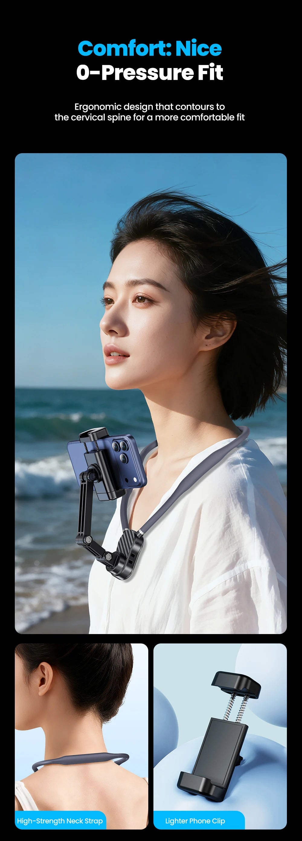 Neck Hanging Phone Holder ,  FREE SHIPPING