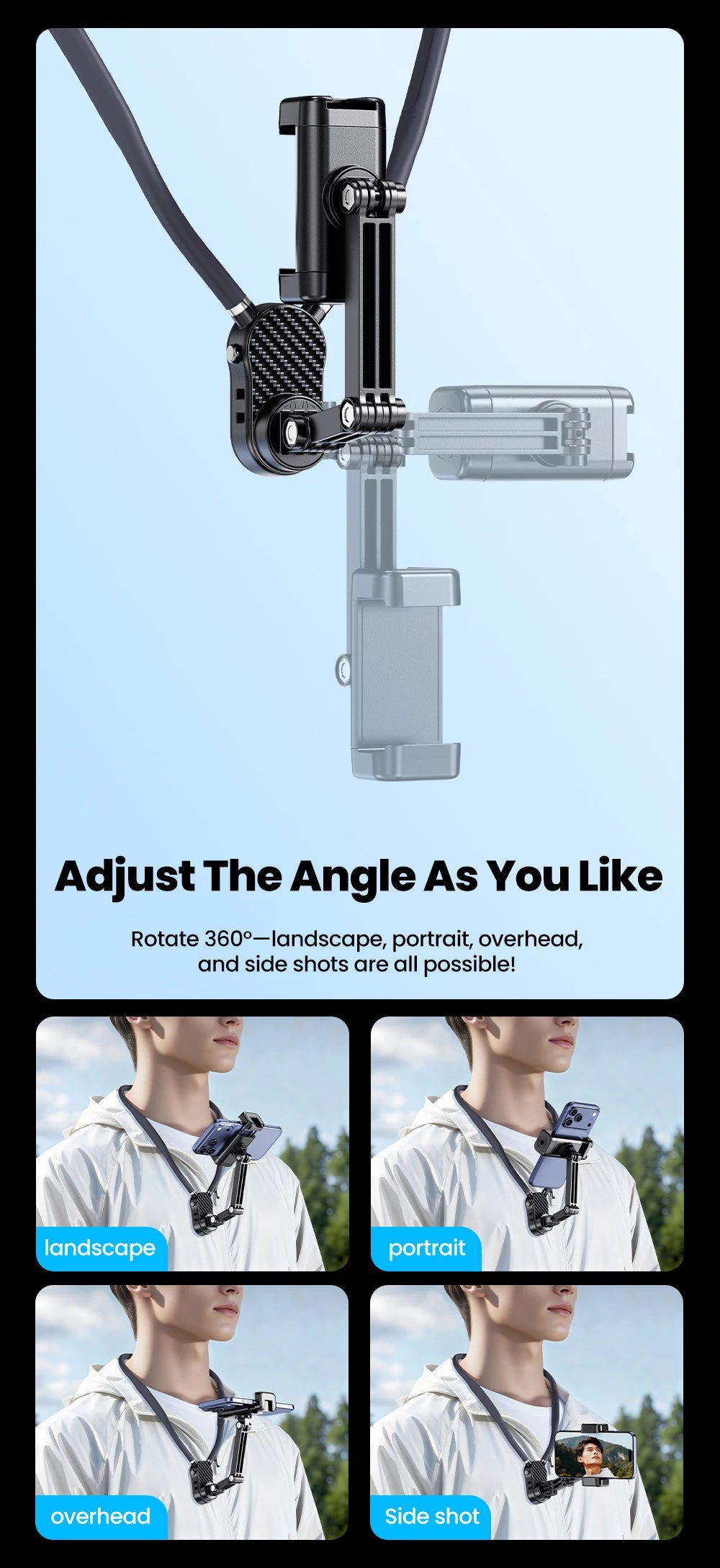 Neck Hanging Phone Holder ,  FREE SHIPPING